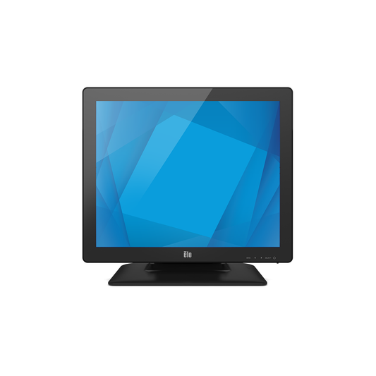 Elo 1517L 15-inch zero-bezel AccuTouch touch monitor, front view