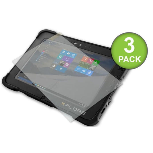 Zebra 400022 anti-glare screen protector 3-pack for L10 rugged tablet