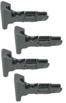 Zebra ADP-ET4X-8T4S1-04 T adapter 4-pack for ET40 ET45 multi-slot cradle