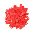 Zebra Clip Closure komplekts, red (97032-RED)