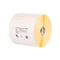 Etiķetes, Zebra, parasts papīrs, Z-Perform 1000T, W: 58 mm, H: 38 mm, D: 127 mm, C: 25.4 mm (3007982-T)