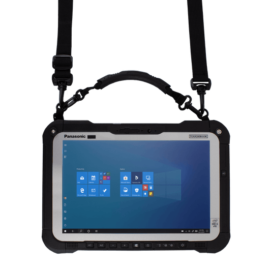 Panasonic PCPE-INFG2MB InfoCase mobility bundle with carry handle and shoulder strap for Toughbook G2