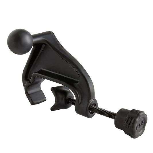 RAM Mounts B-size yoke clamp base with ball for aircraft yokes (RAM-B-121BU) – product photo