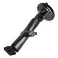 RAM Mounts Twist-Lock piesūcekņa stiprinājums ar rombveida plāksni, B izmērs, gara svira (RAM-B-166U-C)