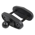 RAM Mounts kvadrātveida statņa skava līdz 50,8 mm (2"), B izmērs (RAM-B-247U-2)