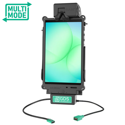 RAM Mounts GDS Tough-Dock with Multi-Mode for Samsung Tab A11, A9 and A7 Lite 8.7" in IntelliSkin – product photo