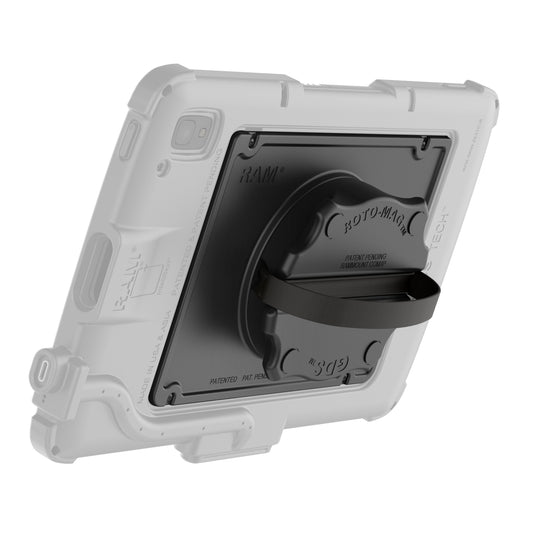 RAM Mounts GDS Roto-Mag 3-in-1 grip handle for Zebra ET4x and ET401 10-inch tablets – product photo
