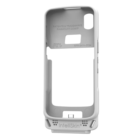 RAM Mounts GDS IntelliSkin protective sleeve for Zebra TC22 and TC27 in light grey – alternative view