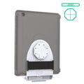 RAM Mounts GDS Tab-Conn OtterBox Defender vāciņiem, D-Shape un aizmugurējie pogo kontakti, pelēkā krāsā (RAM-GDS-TABC-OTD1DB-GRY)
