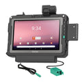 RAM Mounts Getac ZX10 dokstacija ar barošanu un 2× USB-A datu pieslēgumiem (RAM-HOL-GE4PD2U)