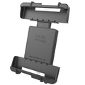 RAM Mounts Tab-Lock slēdzams turētājs 10"–11" izturīgiem planšetdatoriem, t. sk. Panasonic FZ-G1 (RAM-HOL-TABL19U)