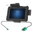 RAM Mounts Zebra ET5x 10.1" GDS dokstacija ar barošanu, 2× USB-A un atslēgas slēdzeni (RAM-HOL-ZE11PD2KLU)