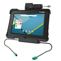 RAM Mounts Zebra XSLATE L10 GDS dokstacija ar barošanu, USB-A un atslēgas slēdzeni (RAM-HOL-ZE15PDKLU)