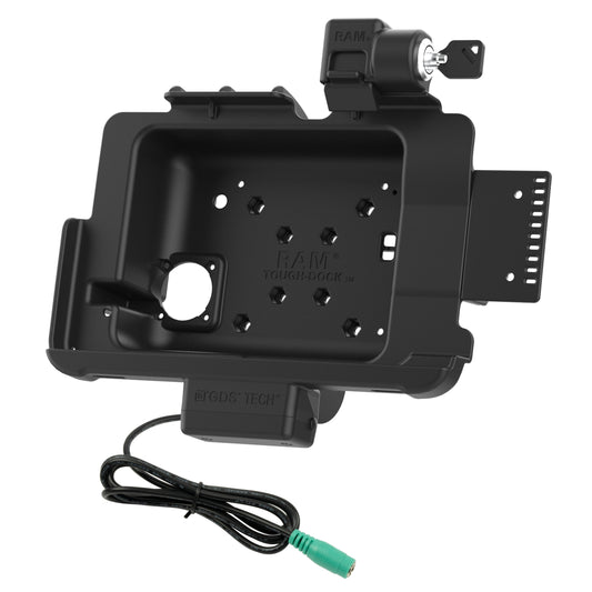 RAM Mounts locking Tough-Dock for Zebra ET40, ET45 and ET401 10-inch tablets with Rugged Frame – alternative view