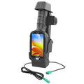 RAM Mounts Zebra TC8300 Form-Fit dokstacija ar barošanu + USB-A (RAM-HOL-ZE26PDU)