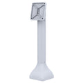 RAM Mounts 14" Pedestal Mount with 75 mm VESA Pattern, Grey (RAP-D11-14-V75-GRY)
