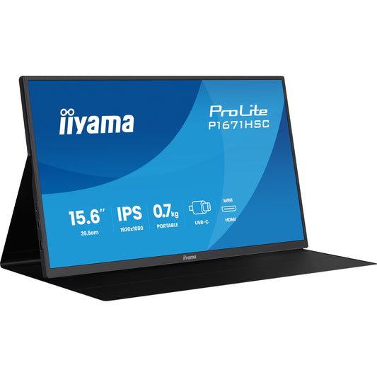 iiyama ProLite P1671HSC-B1 15.6-inch portable monitor