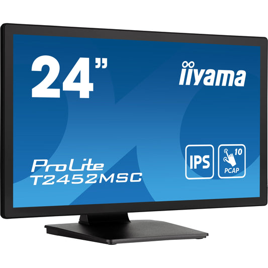 iiyama ProLite T2452MSC-B1 24-inch touch monitor – alternate view