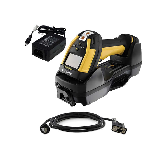 Datalogic PowerScan PM9600 with cradle, cable and power supply (PM9600-DHP433RBK20)