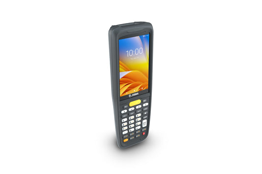 Zebra MC2200 rugged keypad mobile computer, 34-key function numeric keypad (KT-MC220K-2B3S3RW) – angled front view