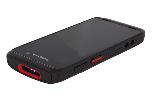 Honeywell CT40 XP rugged Android mobile computer, 6803FR 2D imager (CT40P-L0N-28R11AE) – angled top view