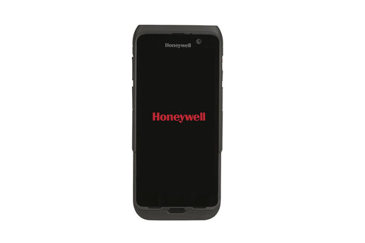 Honeywell CT47 5.5-inch all-touch Android mobile computer, black, extended-range 2D imager, 5G + Wi-Fi, 8 GB / 128 GB (CT47-X1N-5ED1E0G) – front view