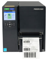 Printronix Auto ID T6204e industrial label printer, 4-inch, tear-off, 203 dpi, thermal transfer (T6E2X4-3100-00) – front view