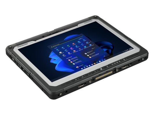 Panasonic TOUGHBOOK 33 mk2 fully rugged 12-inch Windows tablet, tablet only (CF-33RZ022M4) – angled view