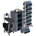 Zebra Guardien Cabinets (CS-CAB-4-FLTPK-B-EMEA)