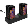 RAM Mounts 6 vietu uzlādes dokstacija Samsung Galaxy XCover Pro tālruņiem (OtterBox uniVERSE apvalkā) (RAM-DOCK-6G-SAM59P-OT1U)
