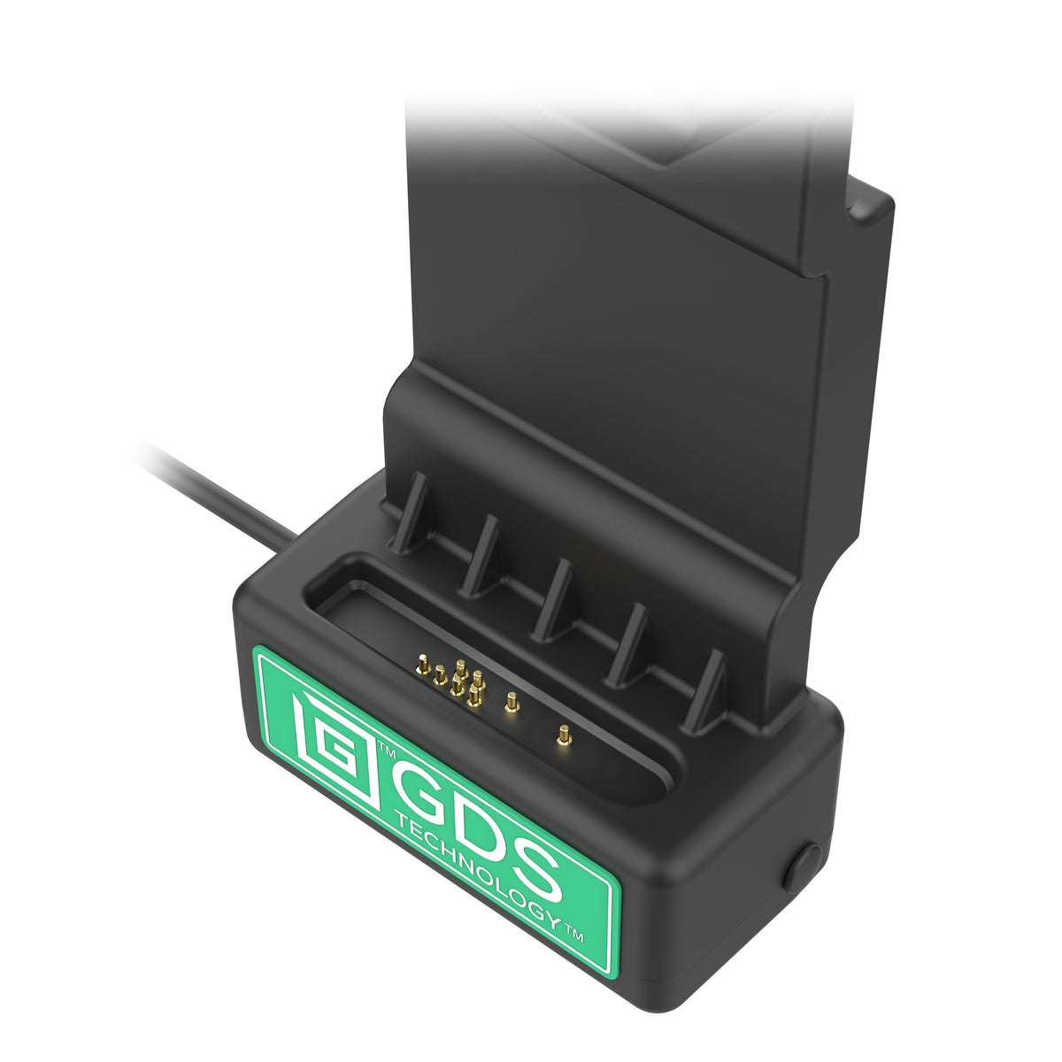 RAM Mounts GDS Uni-Conn right key-locking powered dock for IntelliSkin tablets – detail photo