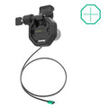 RAM Mounts GDS Uni-Conn iespraužama dokstacija ar slēdzeni kreisajā pusē, USB-C barošana, Thin-Case vāciņiem (RAM-GDS-DOCKLL-U3CPU)
