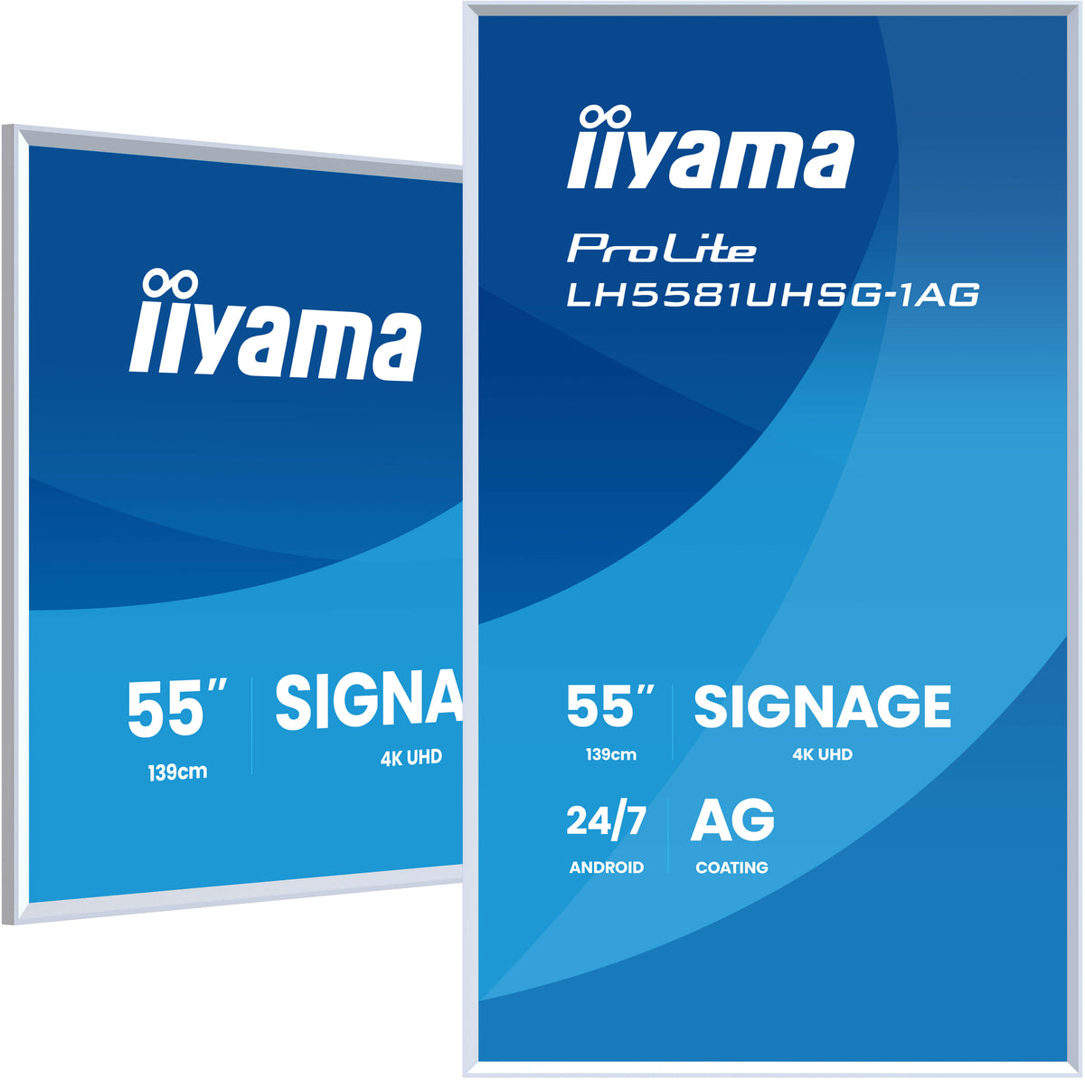 iiyama ProLite LH5581UHSG-1AG 55" 4K Digital Signage Display – official product photo 1 (LH5581UHSG-1AG)