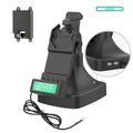 RAM Mounts GDS noliecama un pagriežama dokstacija, PoE + 2× USB-A, Uni-Conn adapterim (RAM-GDS-DOCK-D14-U1E-2A)