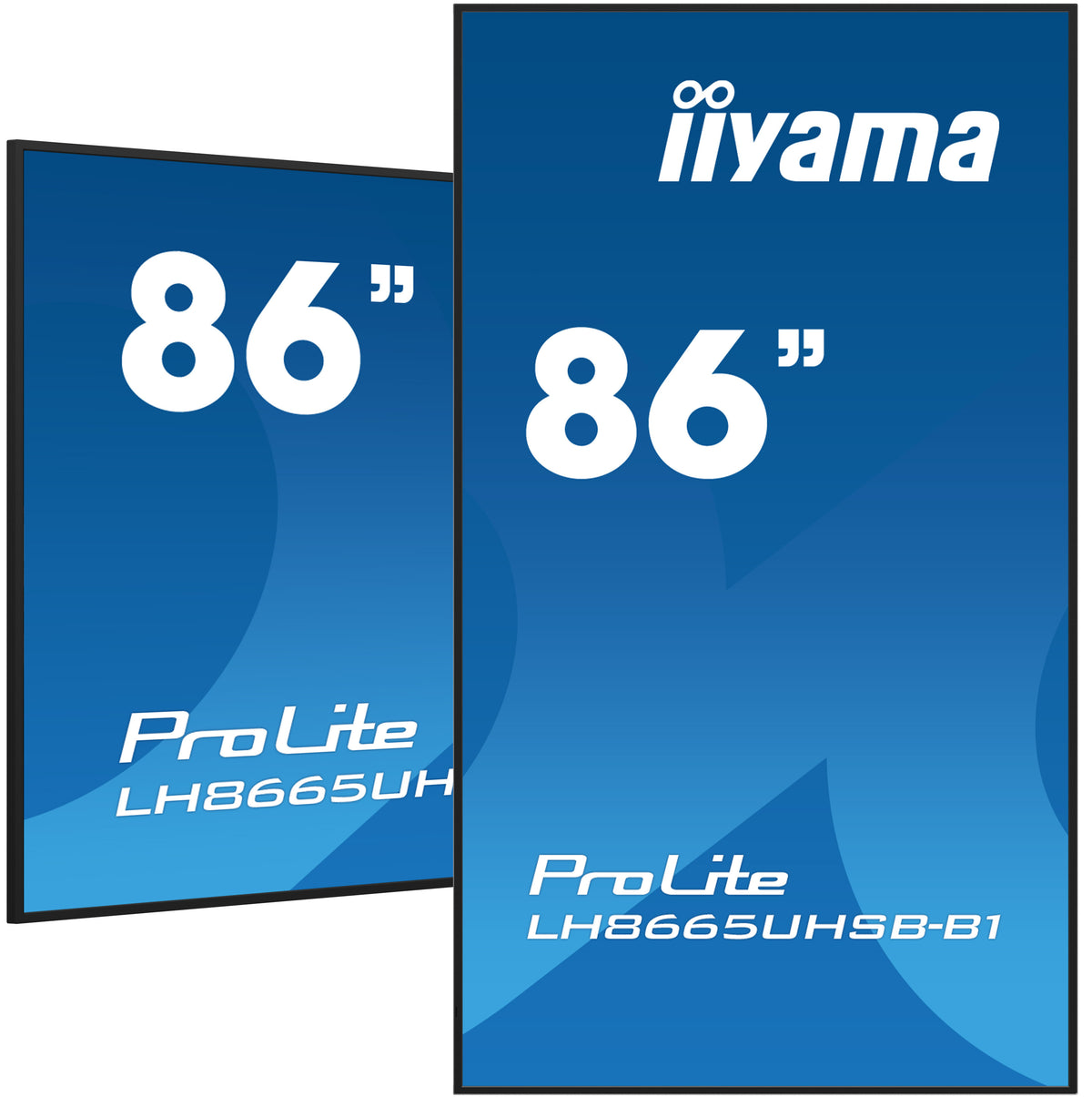 iiyama ProLite LH8665UHSB-B1 86" digital signage display