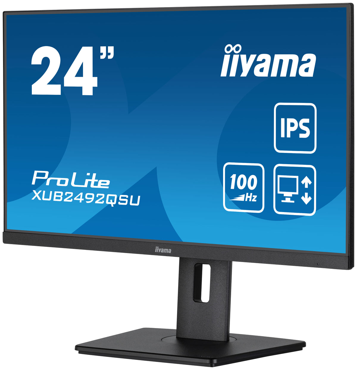 iiyama ProLite XUB2492QSU-B1 24-inch monitor – detail view