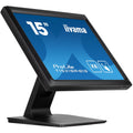 iiyama ProLite T1531SR-B1S 15" Touch Monitor, Resistive, XGA 4:3, IP54 (T1531SR-B1S)