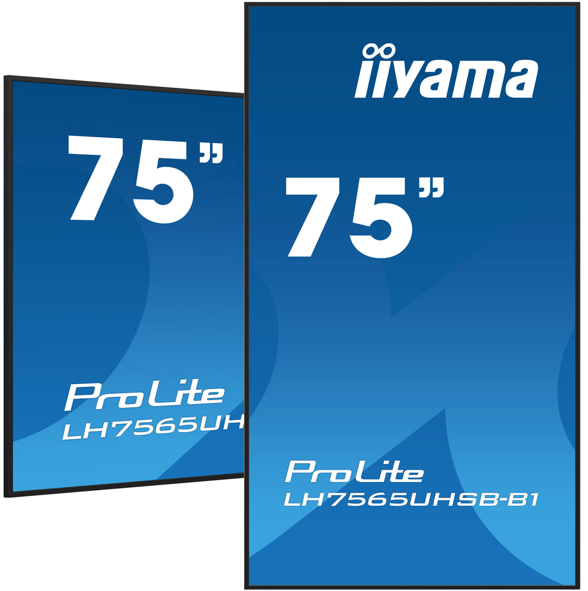 iiyama ProLite LH7565UHSB-B1 75" digital signage display