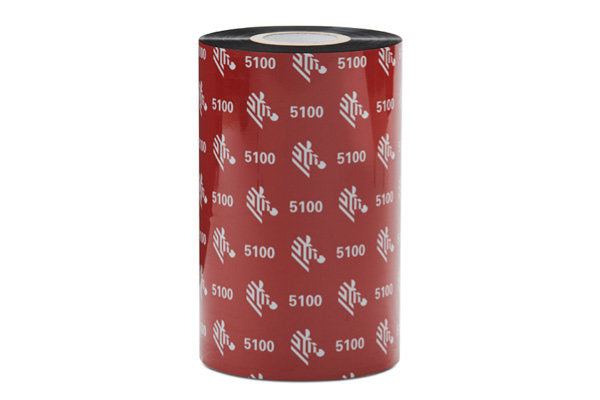Zebra 5100 resin thermal transfer ribbon roll