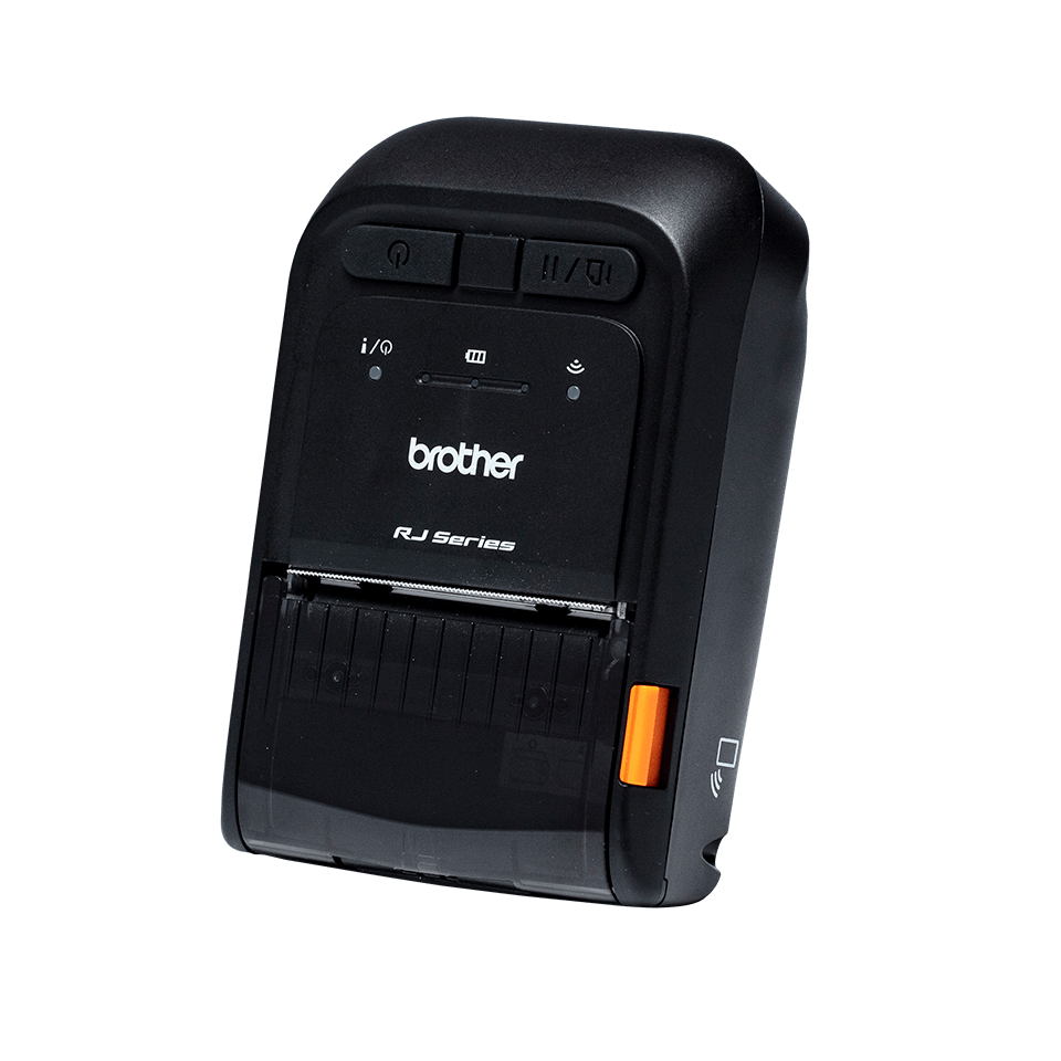 Brother RJ-2035B mobile receipt printer – right side view