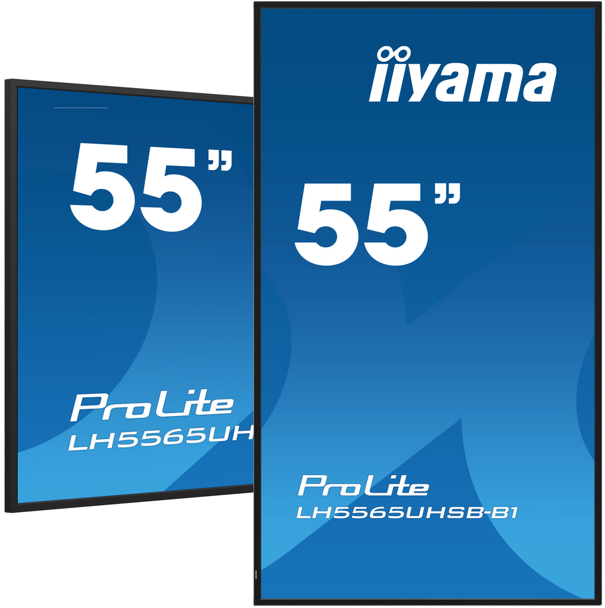iiyama ProLite LH5565UHSB-B1 55" 4K Digital Signage Display – official product photo 1 (LH5565UHSB-B1)