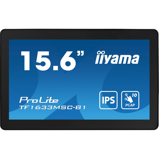 iiyama ProLite TF1633MSC-B1 15.6" Open-Frame Touch Monitor – official product photo 2 (TF1633MSC-B1)