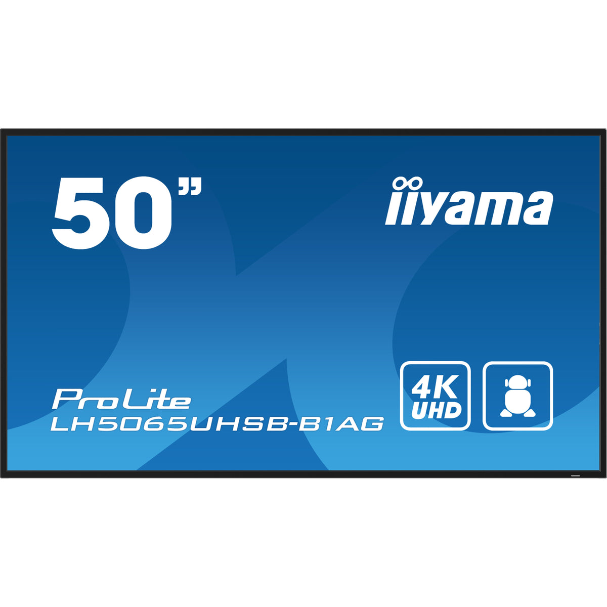iiyama ProLite LH5065UHSB-B1AG 50" 4K Digital Signage Display – official product photo 2 (LH5065UHSB-B1AG)