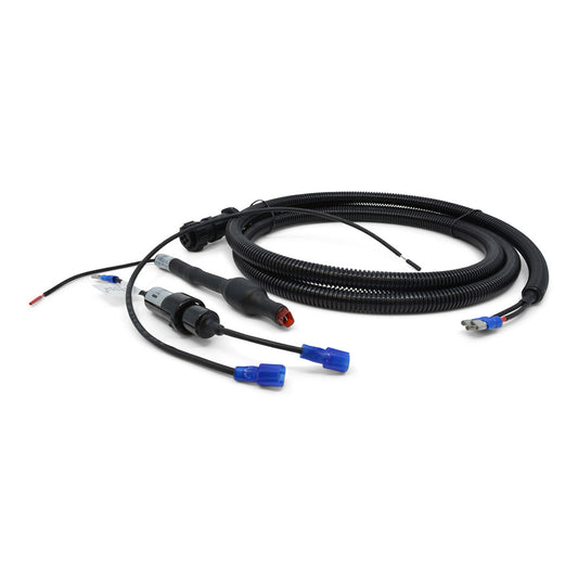 Zebra CA1210 6 ft fused DC power extension cable for vehicle mount computers