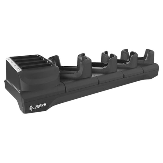 Zebra CRD-NGTC7-5SC4B 4-slot charging cradle with 4-slot battery charger for TC73 TC78