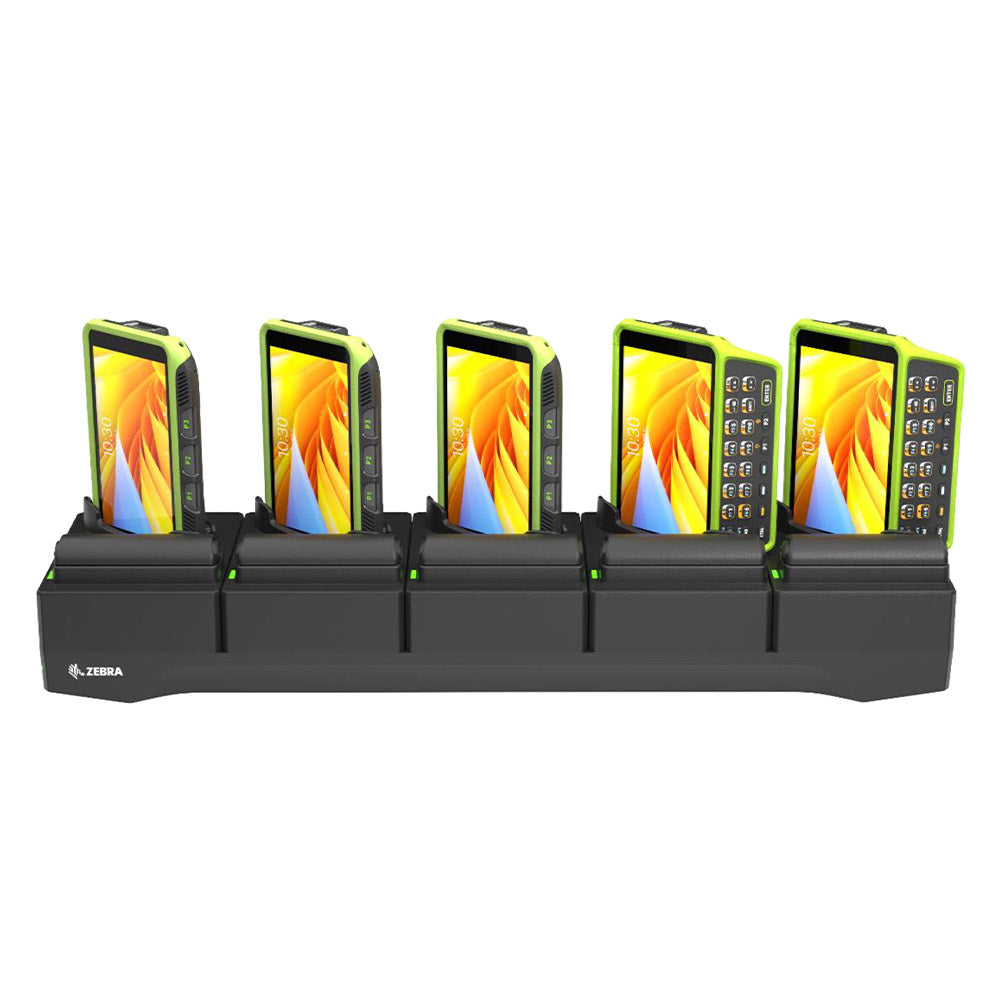 Zebra CRD-WT5X6-5S5BC-01 5-slot charge only cradle with battery charger for WT5400 WT6400