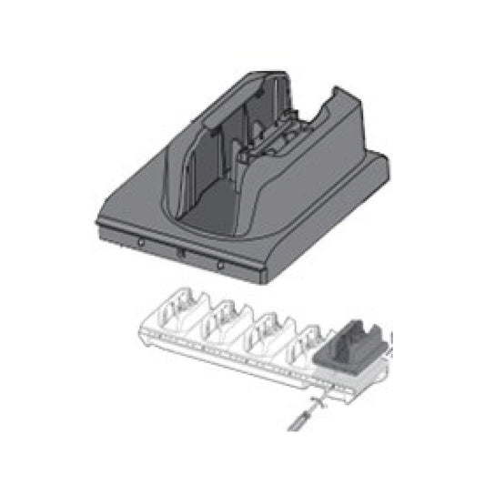 Zebra CRDCUP-4S-ET5TOET4 cradle conversion cup kit ET5x 4-slot cradle to ET40 ET45