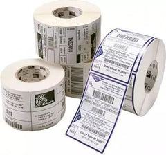 Etiķetes, Zebra, Synthetic, PolyPro 3000T Gloss, W: 101.6 mm, H: 152.4 mm, D: 127 mm, C: 25.4 mm (3012964)