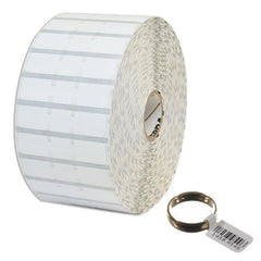 Etiķetes, Zebra, termopapīrs, 8000D Jewelry with flaps, W: 56 mm, H: 13 mm, D: 127 mm, C: 25.4 mm (10010065)