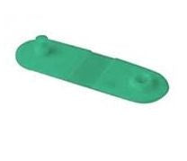 Zebra Clip Closure komplekts, green (97032-GREEN)
